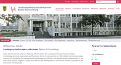Desktop Screenshot of lpk-bw.de